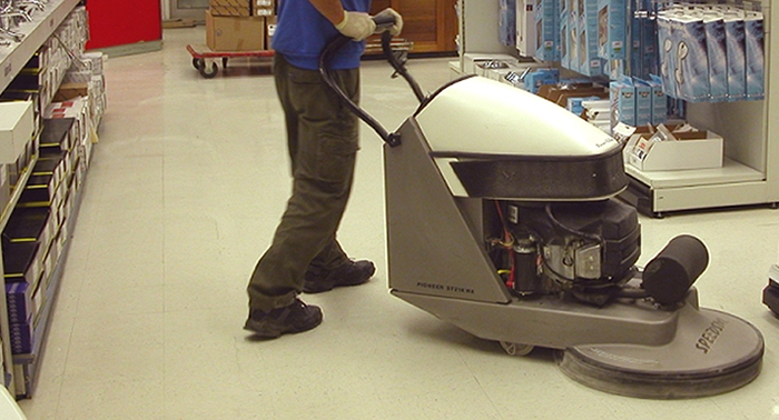 Commercial & Industrial Floor Cleaning, Services